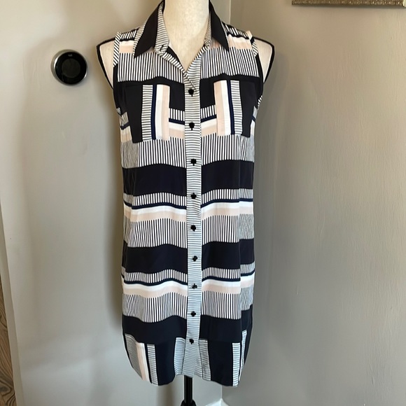 Kate Spade 100% silk multicolor dress - Picture 3 of 10